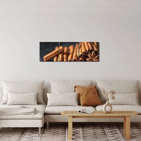 Fahéj képe (órával) (90x30 cm)