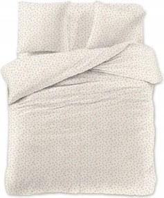 Ágynemű garnitúra 140x200 Pamut szatén 70x80 párnahuzat Puha Mintás