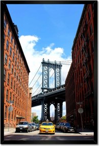 Poszterek keretben 40x60 Nyc Taxi