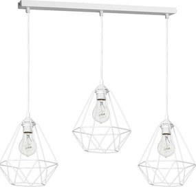 MILAGRO MLP7213 BASKET Többágú Függesztett Lámpa Fehér E27 IP20