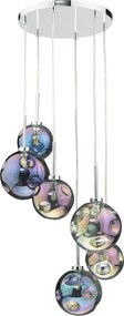 Dar Lighting modern függeszték mira csiszolt króm darmir0655