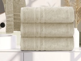 COMFORT krém 2db fürdőlepedő 70x140 cm, 100% pamut