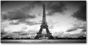 Fotó üvegkép Eiffel-torony Párizs 140x70