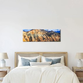 Kép - Landmannalaugar (órával) (90x30 cm)