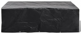 2 db 8 személyes polyrattan szett huzat 10 lyukkal 300 x 140 cm