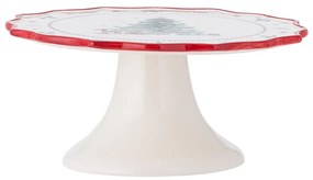 Kerámia emeletes kínálótálca karácsonyi mintával Naive – Bloomingville