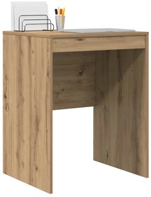 vidaXL Íróasztal Művészi tölgy Mérnöki fa 60 x 50 x 76 cm Íróasztal