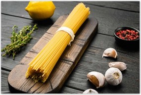 Poszterek 120x80 Tészta szett a deszkán