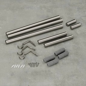 Acél bővíthető függönykarnis 81 - 163 cm Zen – Umbra