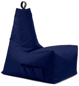 Sötétkék babzsákfotel Icy Gamer L – So Soft?