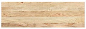 4 db tömör tölgyfa lépcsőfokok kezeletlen 80x30x2 cm