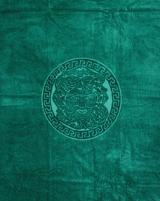 POSEIDON Strandtörölköző smaragdzöld 165x90cm