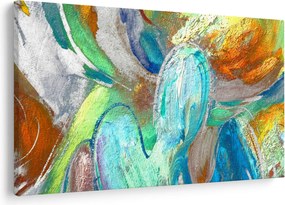 Kép - Színes absztrakció (90x60 cm)