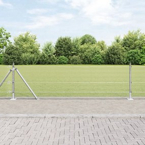 Horganyzott Drótháló Kerítés 13 Flanged Oszloppal 0.6x25 m
