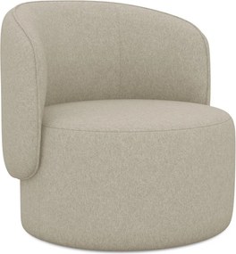 Bézs fotel Ipo – Makamii