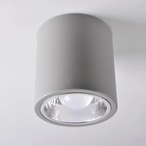 POLUX 312426 JUPITER Hengeres Mennyezeti Lámpa Szürke E27 IP20