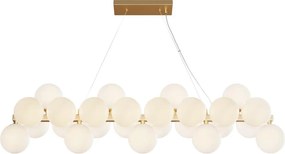Maytoni modern függeszték dallas matt fehér arany mymod547pl-25bs