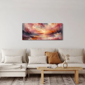 Kép - Festett alkonyat (120x50 cm)