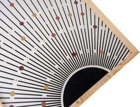 Huhu198 keretezett MDF falikép, 50 x 70 cm, 3 db-os szett
