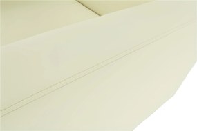 Fotel, textilbőr bézs, HOMKER