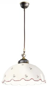 Kolarz 731.30.71 - Csillár zsinóron NONNA 1x E27/75W/230V piros