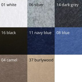 Bilnora extra sűrű hatszögletű öntapadós falpanel szobába 9mm vastag 50*50 cm - 14 Dark Grey