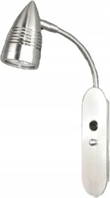 Aca Lighting spotlámpa Netto fali Hugo 1L nikkel HUGO1WM