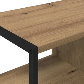 Oldalsó szekrény Művészi tölgy 96.5 x 30 x 75 cm Faanyag