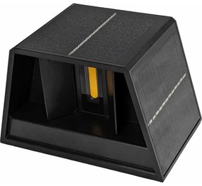 LED Napelemes fali lámpa CUBUS 2xLED/1,5W/3,7V 1500 mAh IP54