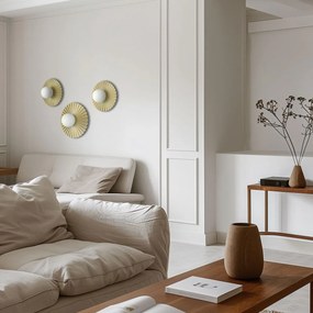 Cosmolight modern fali lámpa marbella arany cosw01418au