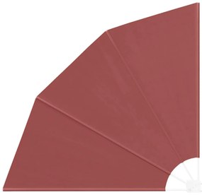 Erkély adatvédelmi képernyő Terrakotta 160 x 160 cm szövet