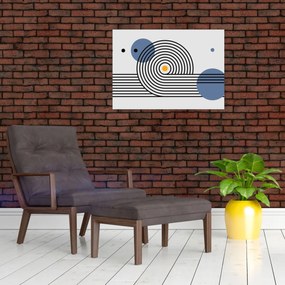 Kép - Minimalista absztrakció N⁰1 (70x50 cm)