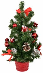 Salemi karácsonyi díszített fa, 50 cm
