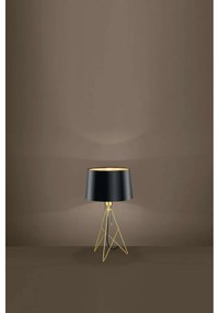 Eglo 39179 Camporale asztali lámpa, fekete, E27 foglalattal, max. 1x60W, IP20
