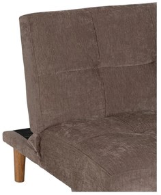 Barna zsenília kinyitható kanapé 178 cm – Ixia