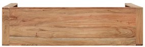 tömör akácfa tálalóasztal 110x30x76 cm
