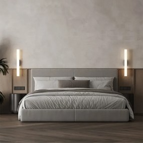 LED fürdőszobai tükörvilágítás LINEA LED/12W/230V 3000/4000/6000K IP44 61 cm fekete