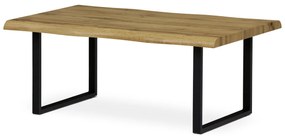 Robusztus konferenciaasztal vad tölgy dekorral,110 x 70 x 45 cm