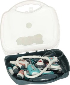 Orvosi készlet egy bőröndben kis orvos tartozékok hangfények