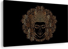 Arany Buddha képe (90x60 cm)