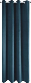Függöny készre szerelve Pierre 140x250 sötétkék