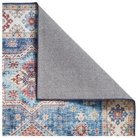 Kék futószőnyeg 60x225 cm Topaz – Think Rugs