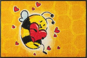 Szerelmes méhecske beltéri lábtörlő