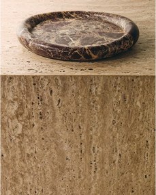 Márvány dekoratív tálca 23x30 cm Lenorel – Kave Home