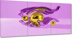 Festmények 180x90 Lila grafika