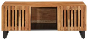 Tömör akácfa dohányzóasztal 100 x 55 x 40 cm