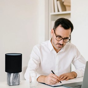 Rabalux 74068 Nalisa asztali lámpa, szögletes, fekete