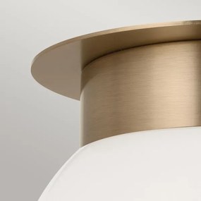 Kichler KL-ALBERS-F-G-CPZ ALBERS mennyezeti lámpa, 1x E27/40W/230V, átm. 20,3 cm, aranyszínű