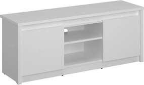 TV asztal 2D/125, fehér, ERODIN