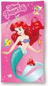 Disney Hercegnők Sparkling Mermaid fürdőlepedő, strand törölköző 70x140cm (Fast Dry)